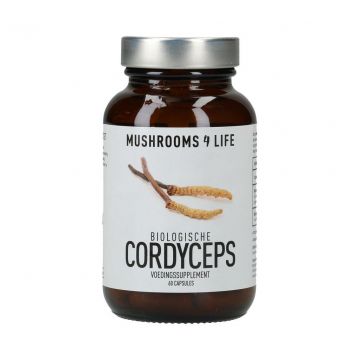 Mushrooms4Life Cordyceps Kapseln Bio