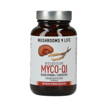 Mushrooms4Life MyCo-Qi Capsules Organic