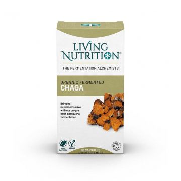 Living Nutrition Fermented Chaga Organic