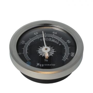 Gentolique Hygrometer 46/37mm Zwart