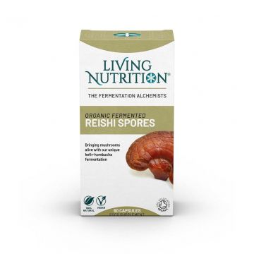 Living Nutrition Fermented Reishi Spores Organic