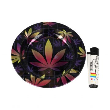 Fire Flow Ashtray Leaves 37