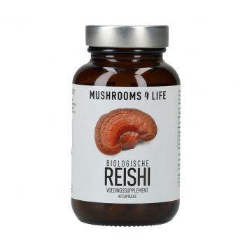 Mushrooms4Life Reishi Spore Capsules Organic