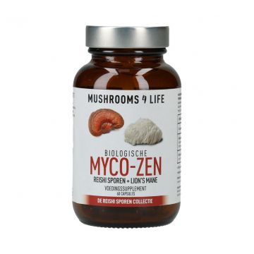 Mushrooms4Life MyCo-Zen Capsules Organic