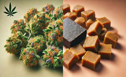 Weed versus hash, what is the real difference?