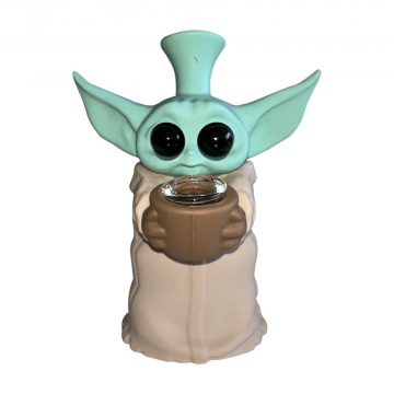 Baby Yoda Bong Beige