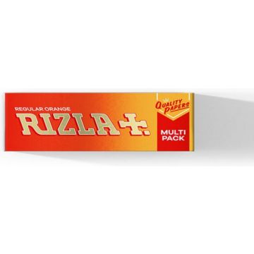 RIZLA Regular Orange Multi Pack