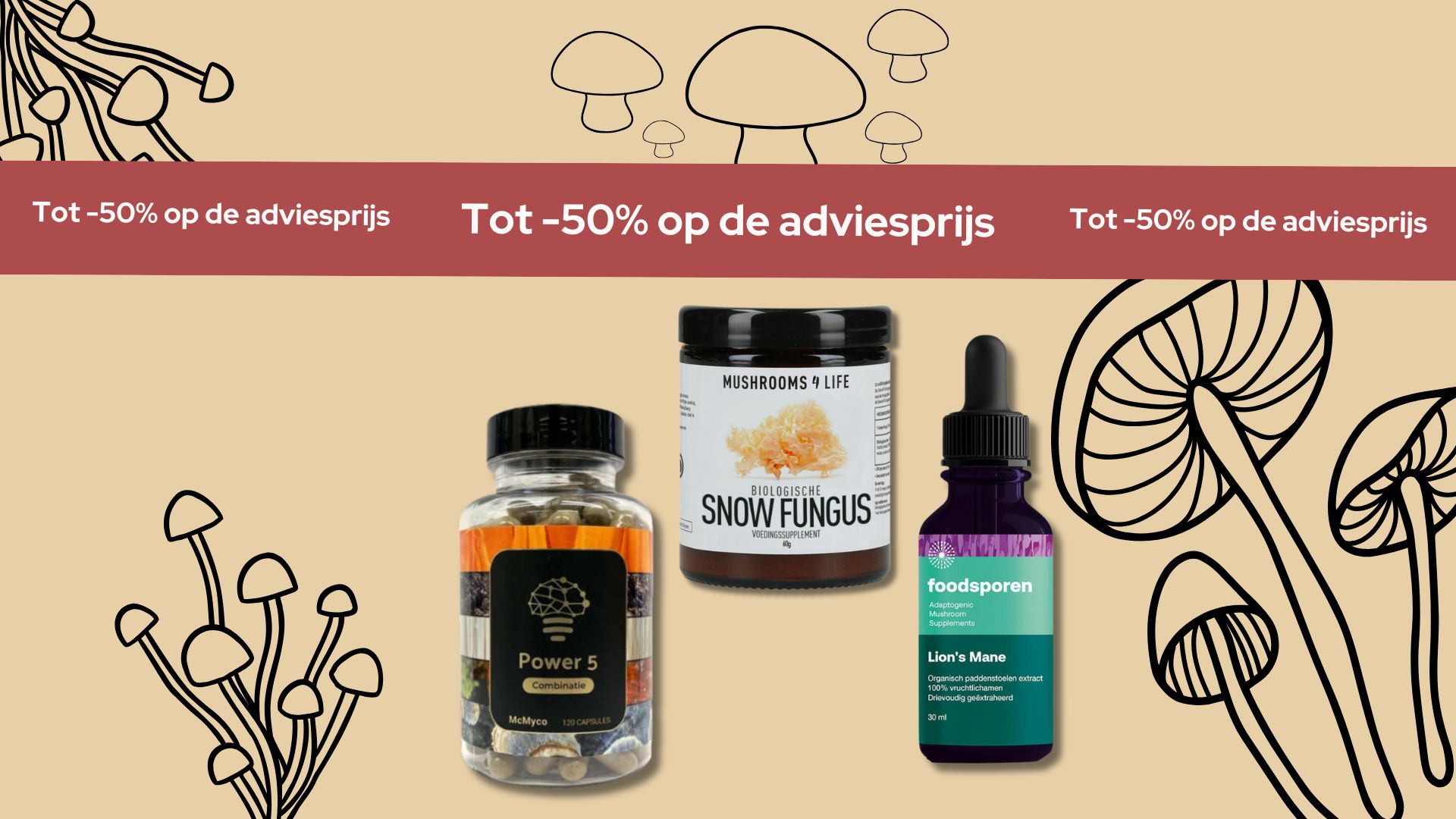 Paddenstoel supplementen