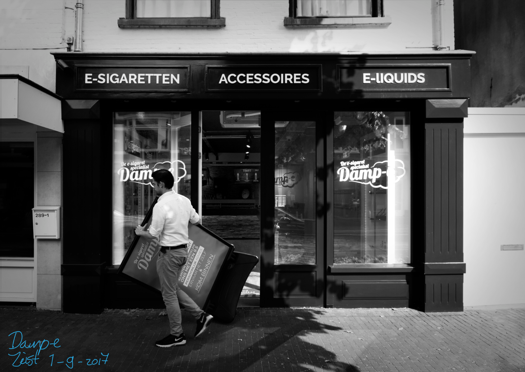 Nieuwe Damp-e winkel in Zeist