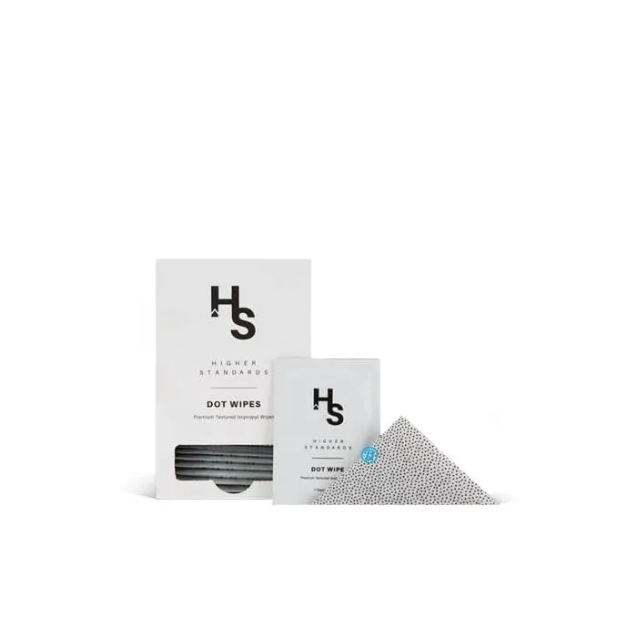 Higher Standards Dot Wipes