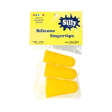 Black Leaf Silly Silicone Fingertips