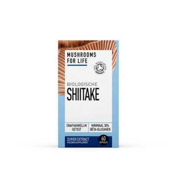 Mushrooms4Life Shiitake Capsules Organic