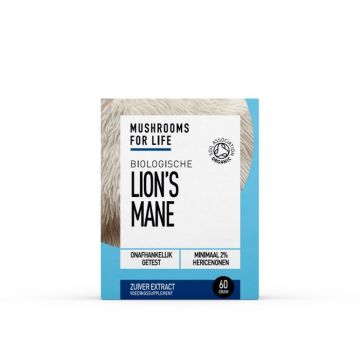 Mushrooms4Life Lion's Mane Poeder Bio