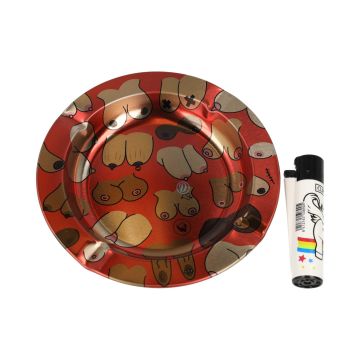 Fire Flow Ashtray Tittie Pattern Fire Flow Ashtray Tittie Pattern