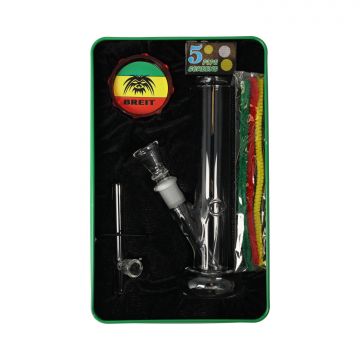 BREIT Mini Bong Set Smoke Swirl