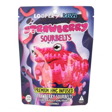 LOOPER X Dosed Strawberry Sourbelts