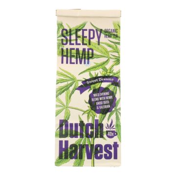 Dutch Harvest Hennep Thee Sleepy Hemp Bio Dutch Harvest Hennep Thee Sleepy Hemp Bio