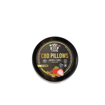 Dr. Candy CBD Pillows Strawberry & Cinnamon
