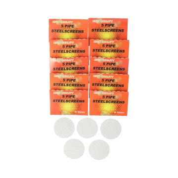 Black Leaf Stainless Steel Screens 20mm