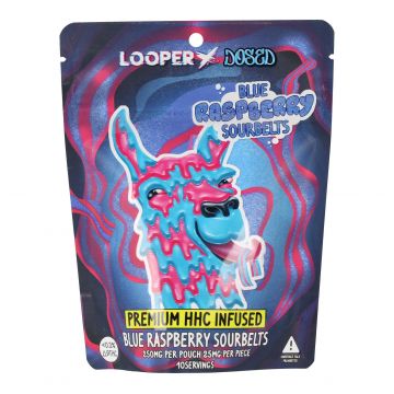 LOOPER X Dosed Blue Raspberry Sourbelts