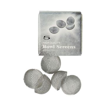 Black Leaf Stainless Steel Bowl Screens 12.7mm