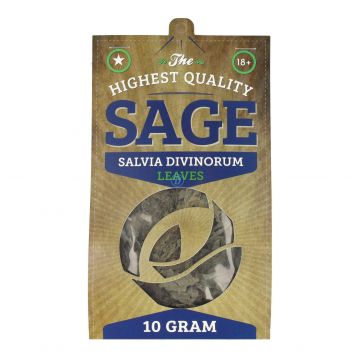 Global Herbs Salvia Divinorum Leaves - 10 Gram
