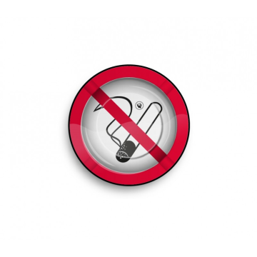 Fire Flow Ashtray Smoking Prohibited