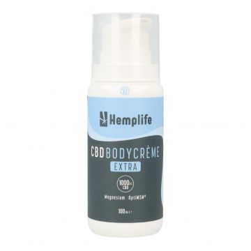 Hemplife CBD + Magnesium Bodycrème Extra 1000mg