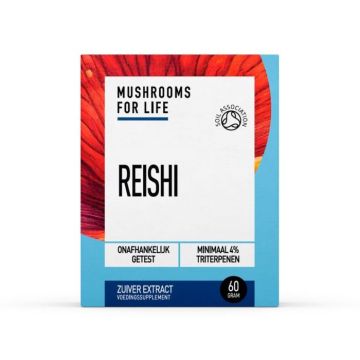 Mushroom4life Reishi Pilz Pulver Bio