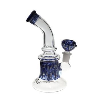 Black Leaf BubbleBlue