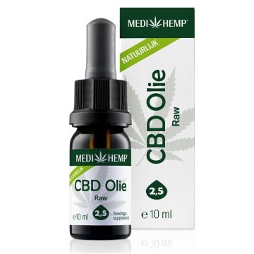 Wedihemp CBD Olie Raw 2,5%