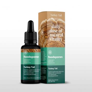 Foodsporen Turkey Tail Paddenstoelen Extract