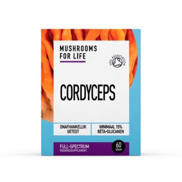 Mushrooms4Life Cordyceps Pulver Bio