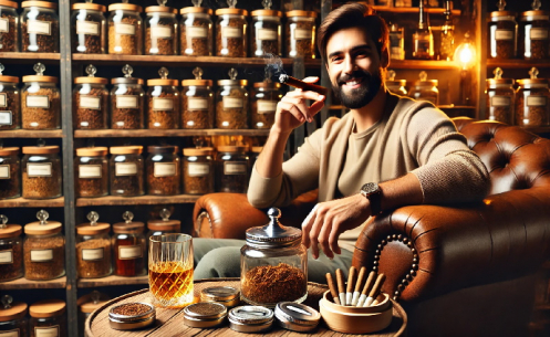 Always keep your tobacco fresh with a handy tobacco jar.
