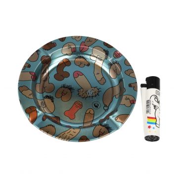 Fire Flow Ashtray Dick Pattern