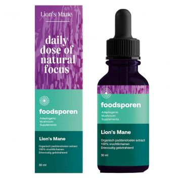 Foodsporen Lion's Mane Paddenstoelen Extract